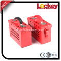 ชุด Lockout เหล็กป้องกันและกลุ่ม Lockout Box